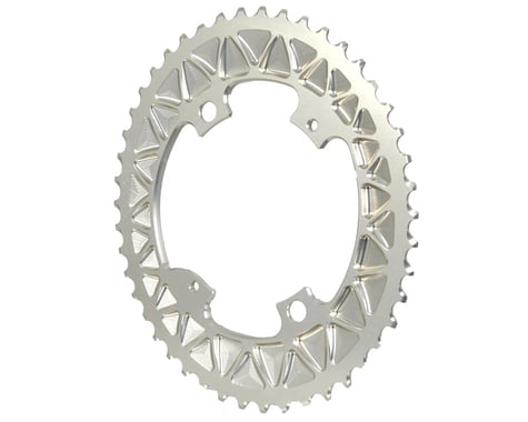 Absolute Black Premium Oval Subcompact Road Chainring (Champagne) (110mm BCD)